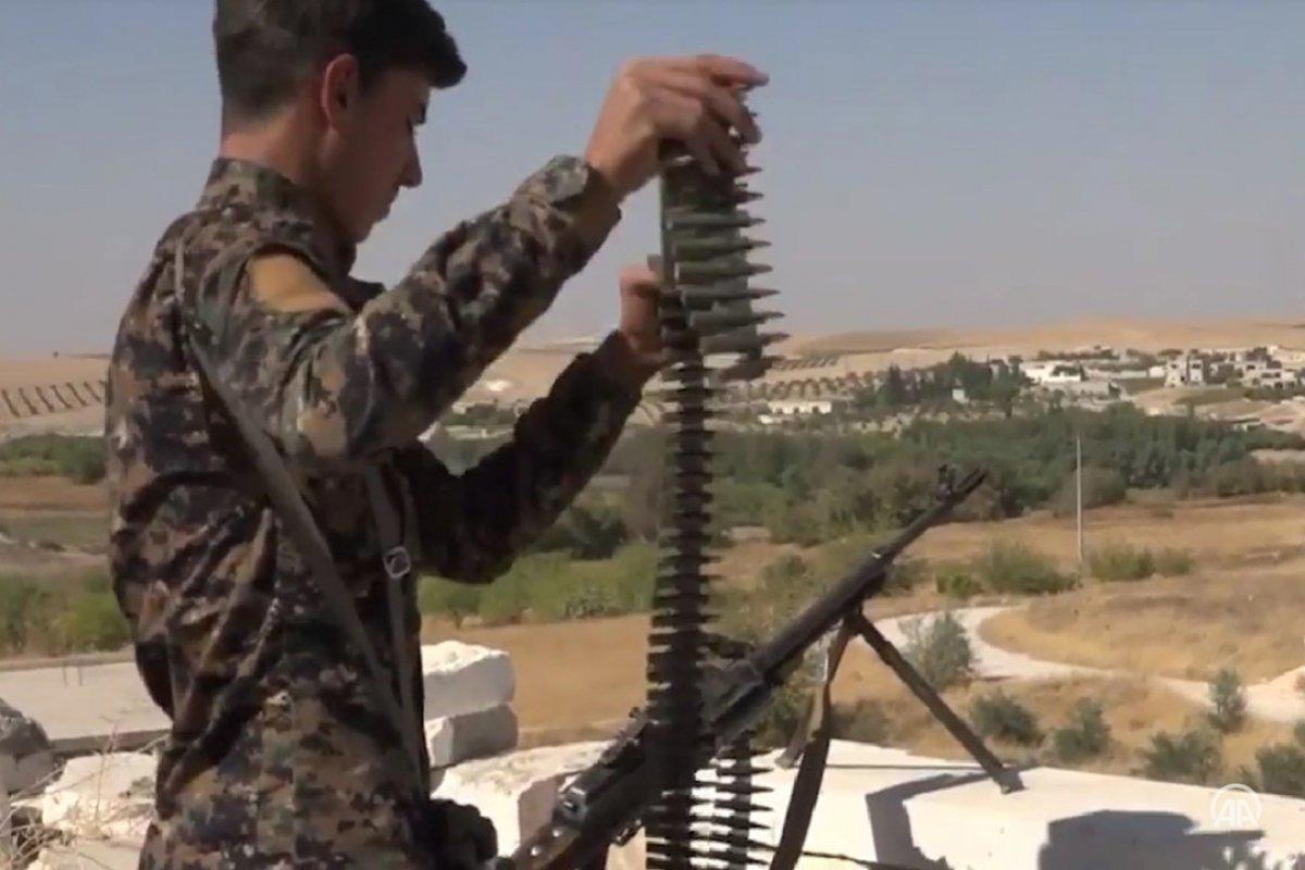 Münbiç'teki teröristler ABD yapımı tanksavar kullanıyor