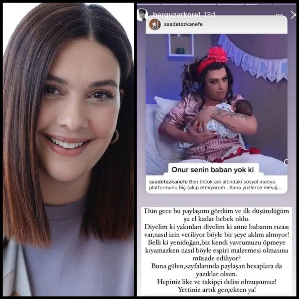 Bergüzar Korel'den Mükremin Gezgin’e tepki