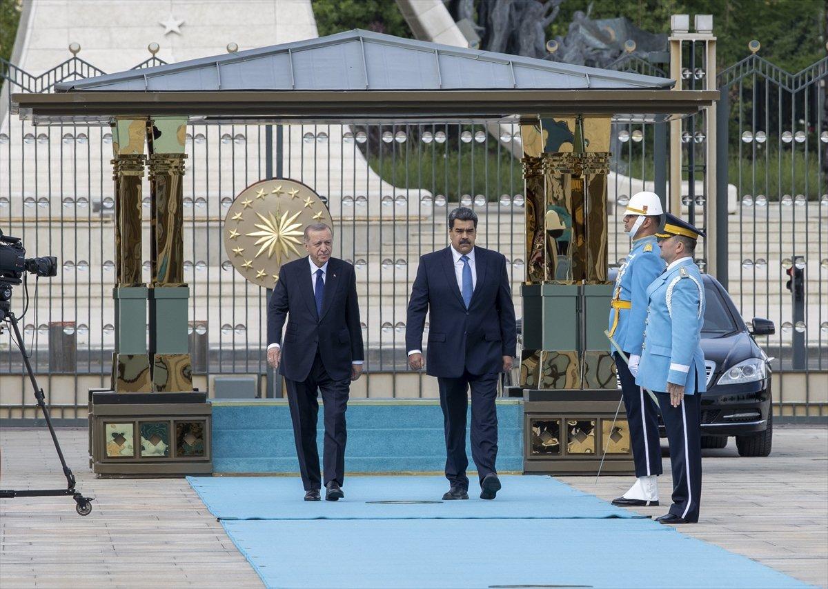 Venezuela Devlet Başkanı Nicolas Maduro, Ankara'da