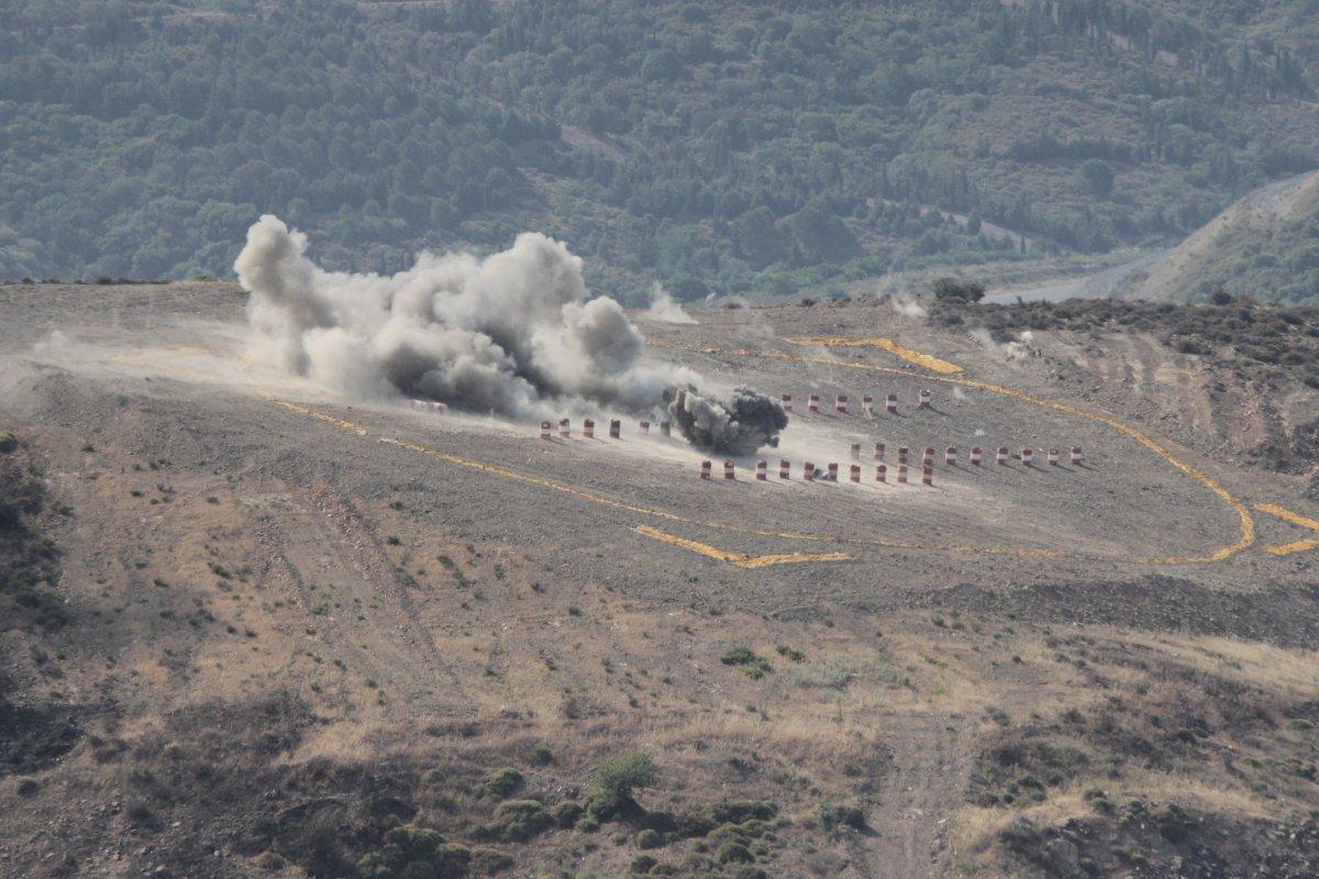 Efes-2022’nin gündüz safhasında atışlar tam isabet