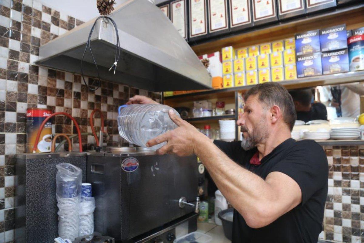 Gümüşhane'de musluklardan akan çamurlu su vatandaşları canından bezdirdi