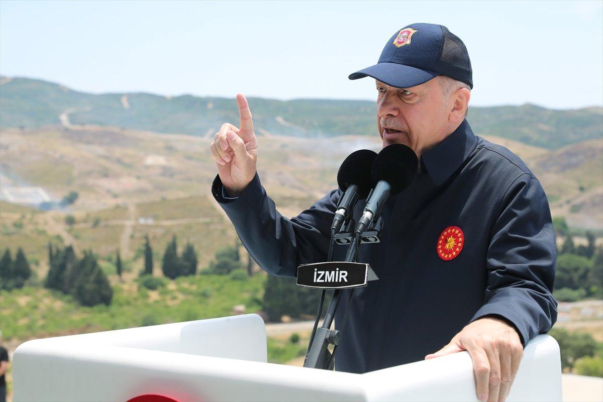 Cumhurbaşkanı Erdoğan: Yunanistan adaları silahalandırmaktan vazgeçmeli