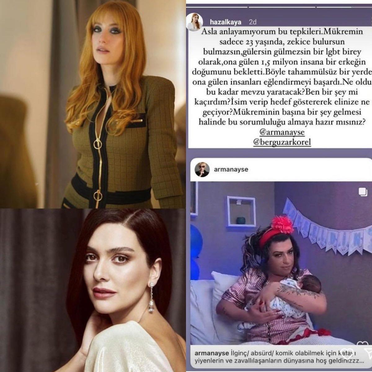 Hazal Kaya, Mükremin Gezgin'e sahip çıktı