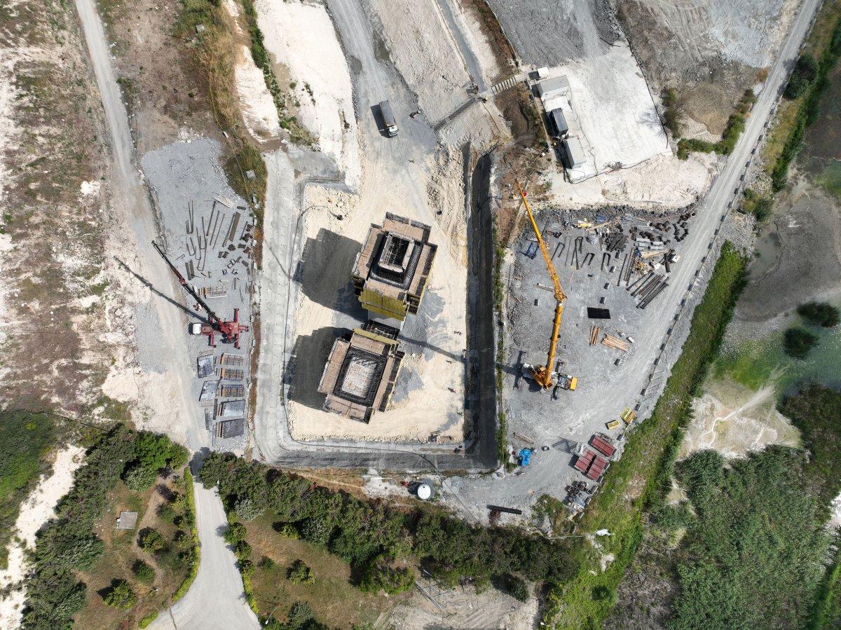 Kanal İstanbul Projesi'nde çalışmalar sürüyor