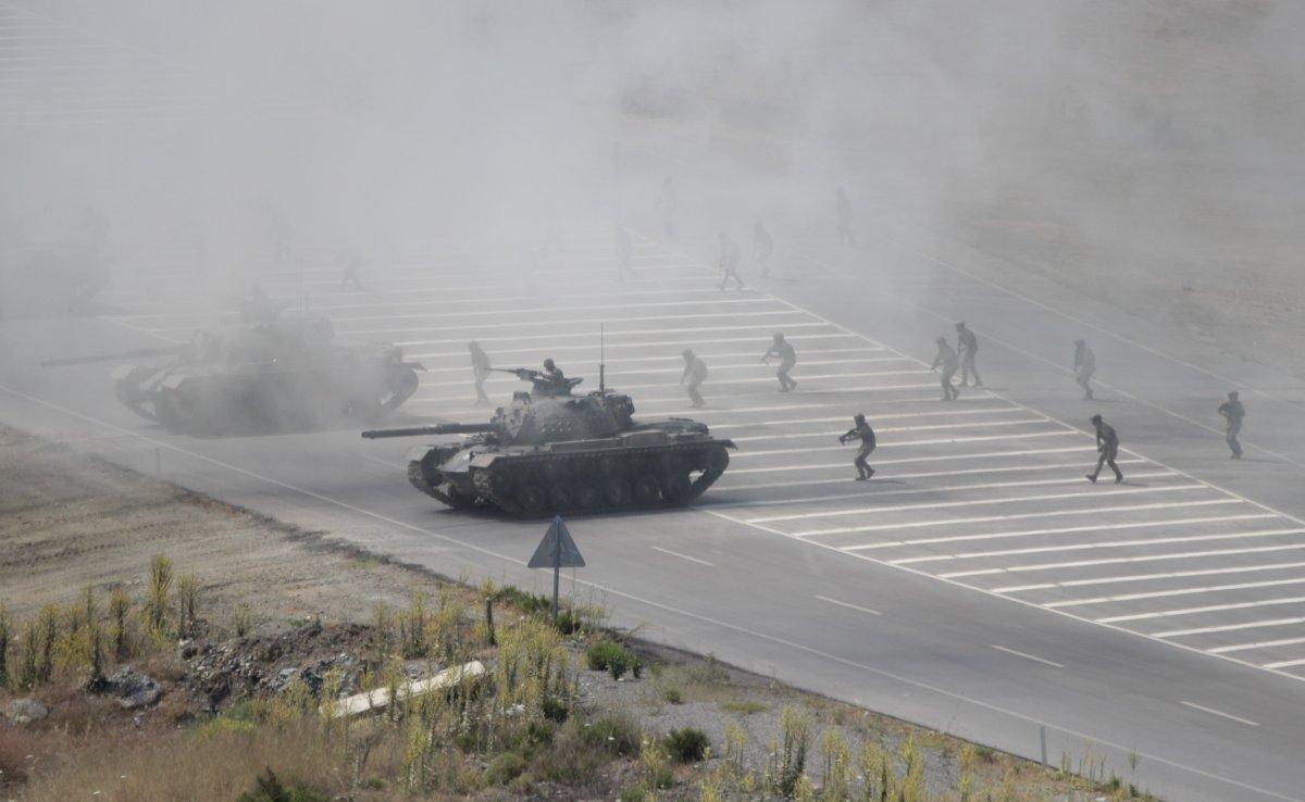 Efes-2022’nin gündüz safhasında atışlar tam isabet