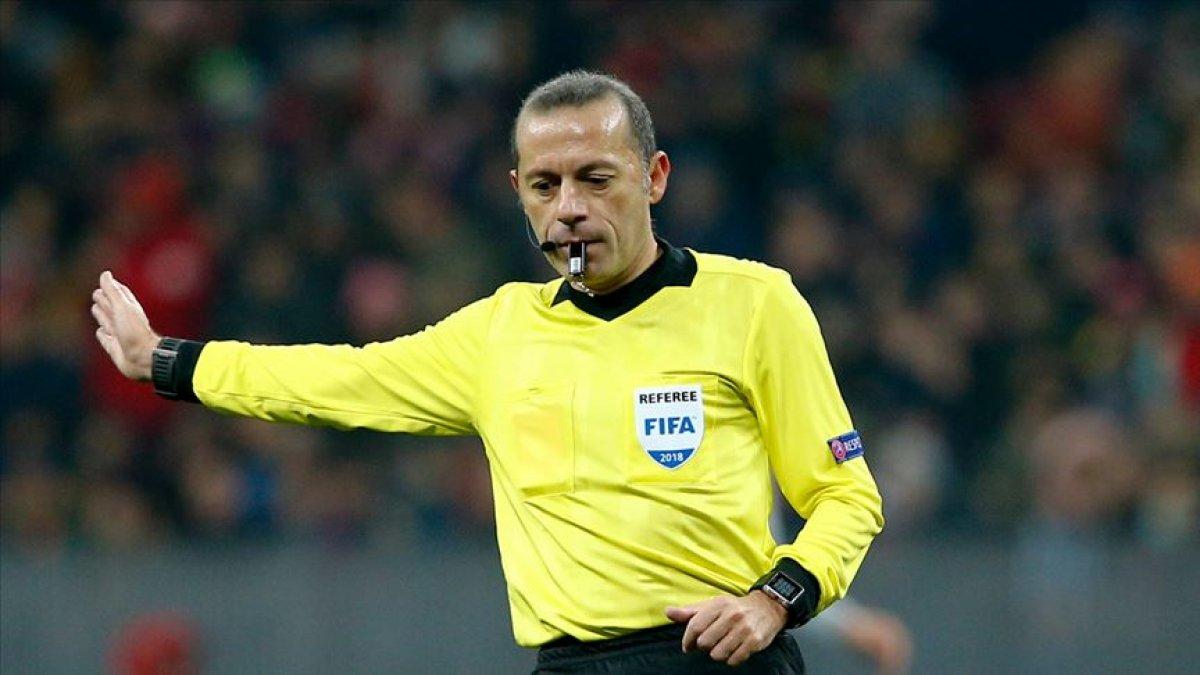 Cüneyt Çakır İspanya - Çekya maçına atandı