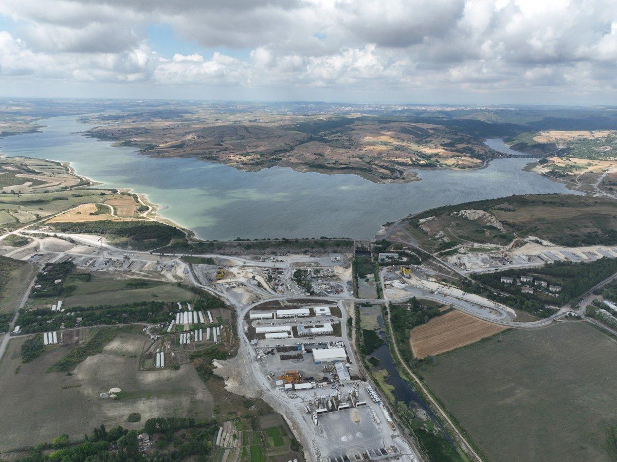 Kanal İstanbul Projesi'nde çalışmalar sürüyor