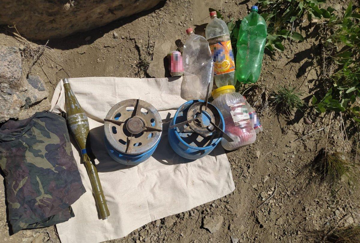 Van'da PKK'ya ait mühimmat bulundu