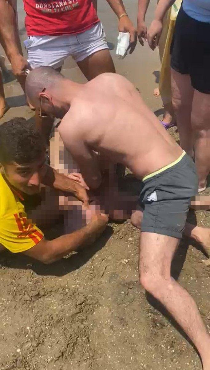 Antalya'da denize giren Rus turist hayatını kaybetti