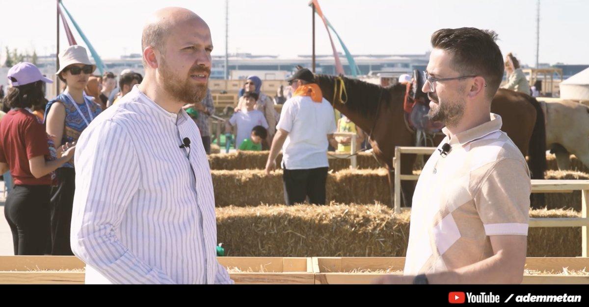 Bilal Erdoğan, Etnospor Kültür Festivali'ni anlattı