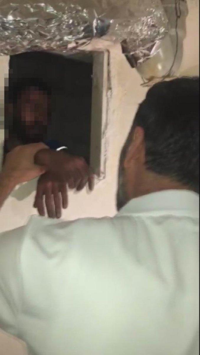 Kayseri'de aranan şahıs ve polis arasında şaşırtan diyalog