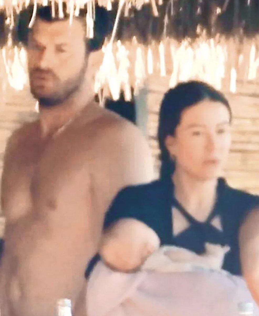 Kıvanç Tatlıtuğ ile Başak Dizer'in oğulları Kurt Efe görüntülendi