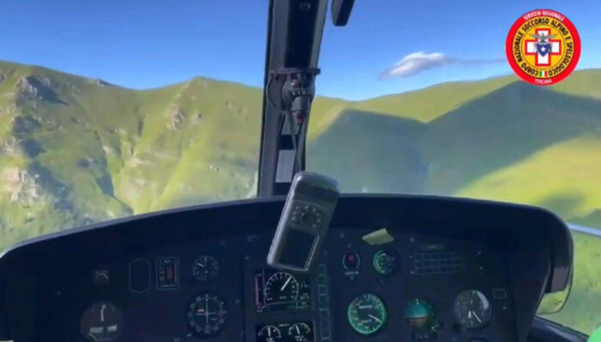 İtalya'daki helikopter kazasında 5 cansız bedene ulaşıldı