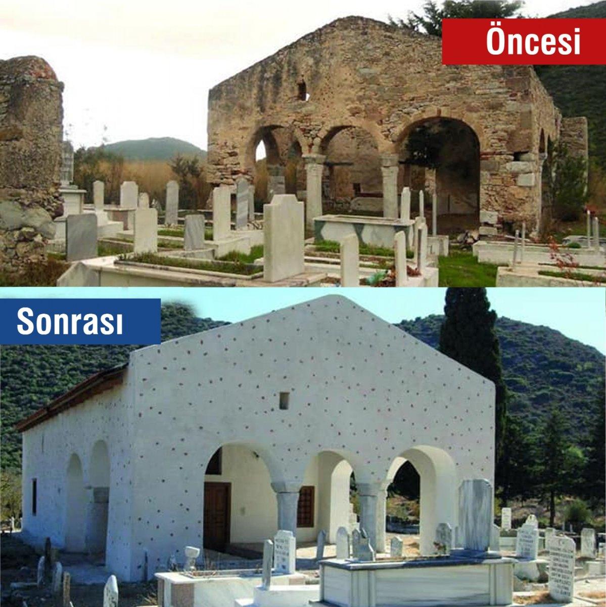 Muğla Büyükşehir Belediyesi'nin tepki toplayan cami restorasyonu