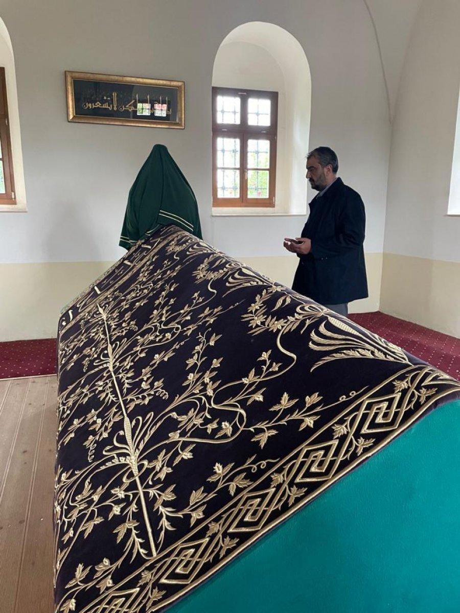 Türk Dünyası Parlamenterler Vakfı'ndan Saniye Teyze'ye ziyaret