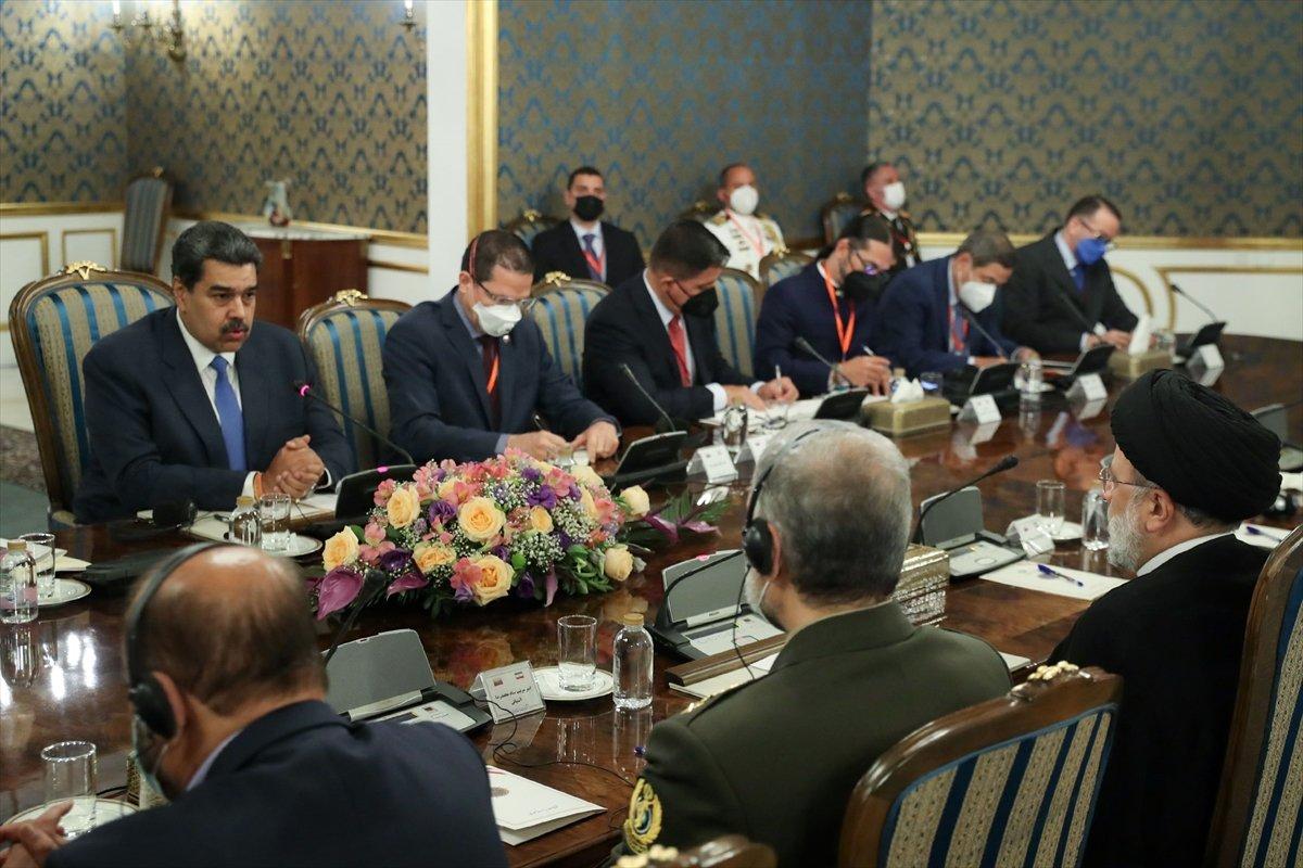 Nicolas Maduro, İran'da İbrahim Reisi ile görüştü