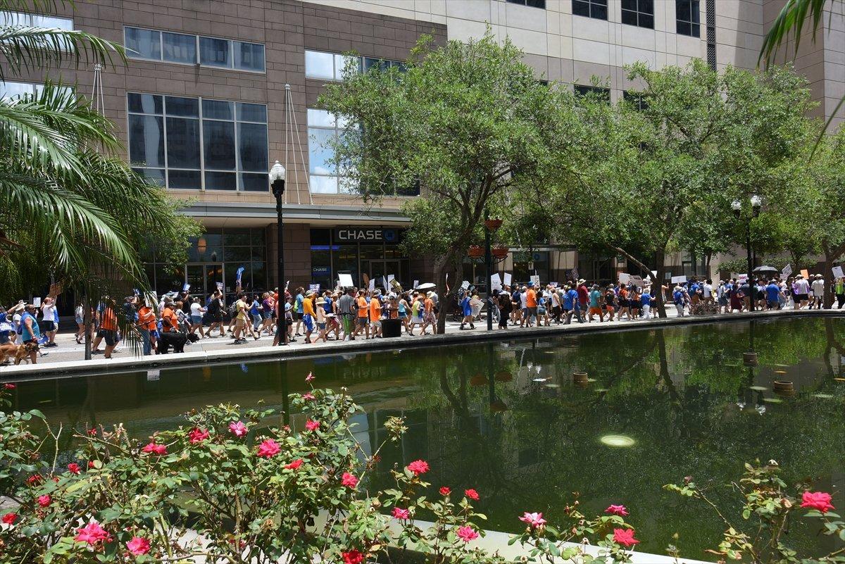 ABD'de silah reformu yanlıları gösteri düzenledi