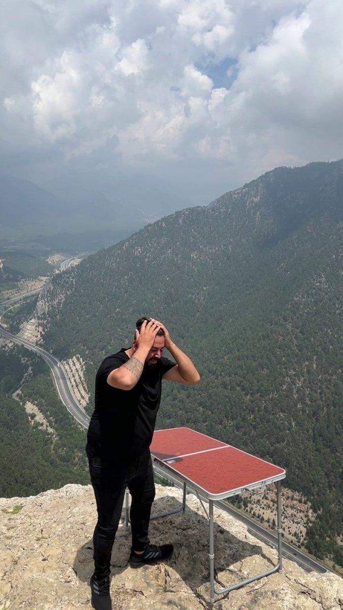 Gülek Kalesi'ne çıkarttığı kuzuyu uçurumdan düşürdü