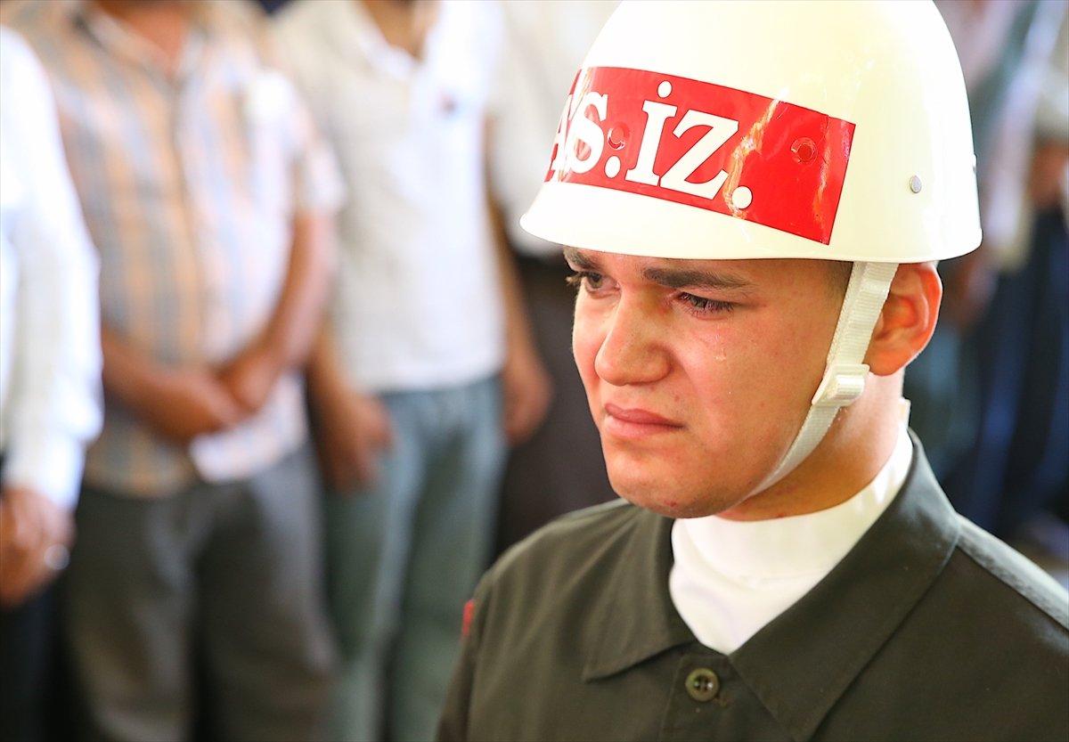 Gaziantep şehit evladı Ali Çap'ı uğurladı