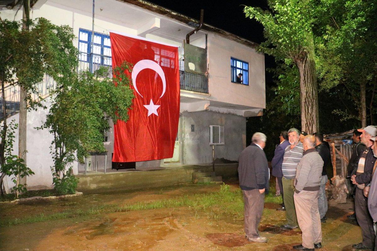 Sivas'a şehit ateşi düştü