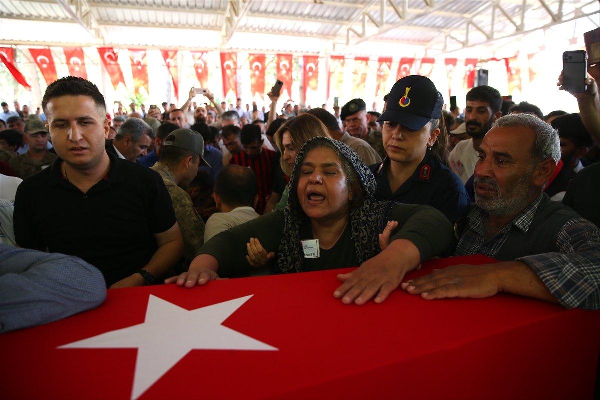 Gaziantep şehit evladı Ali Çap'ı uğurladı