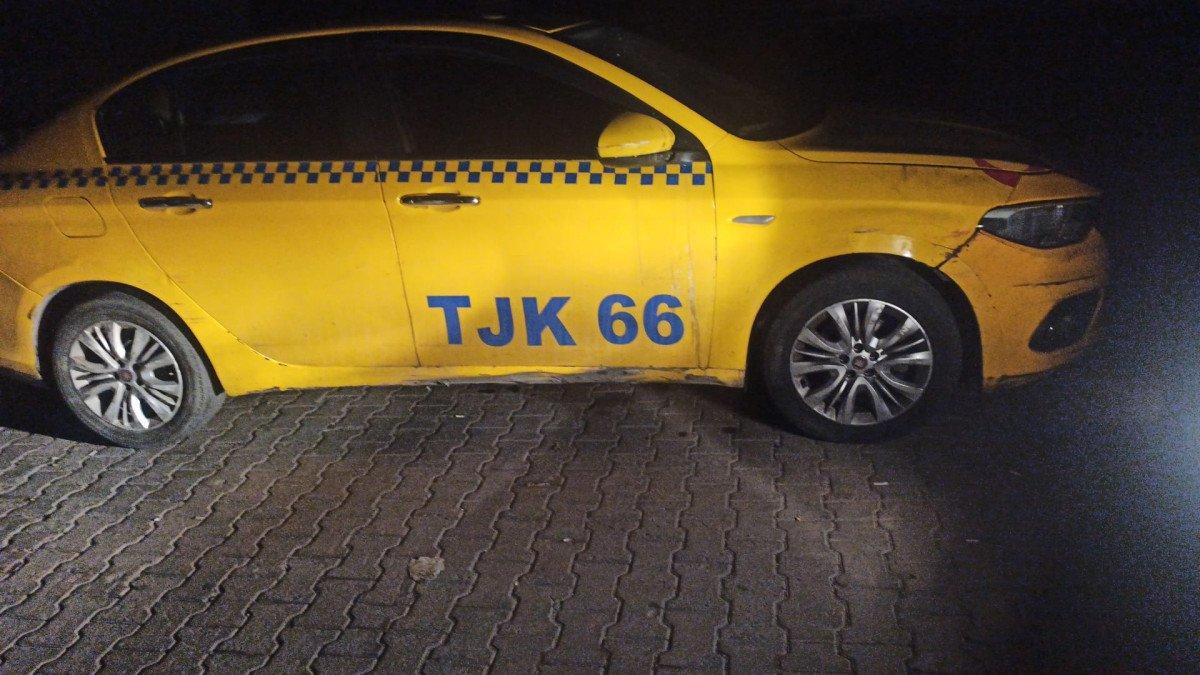 İstanbul'da taksi şoförüne yolcudan silahlı saldırı