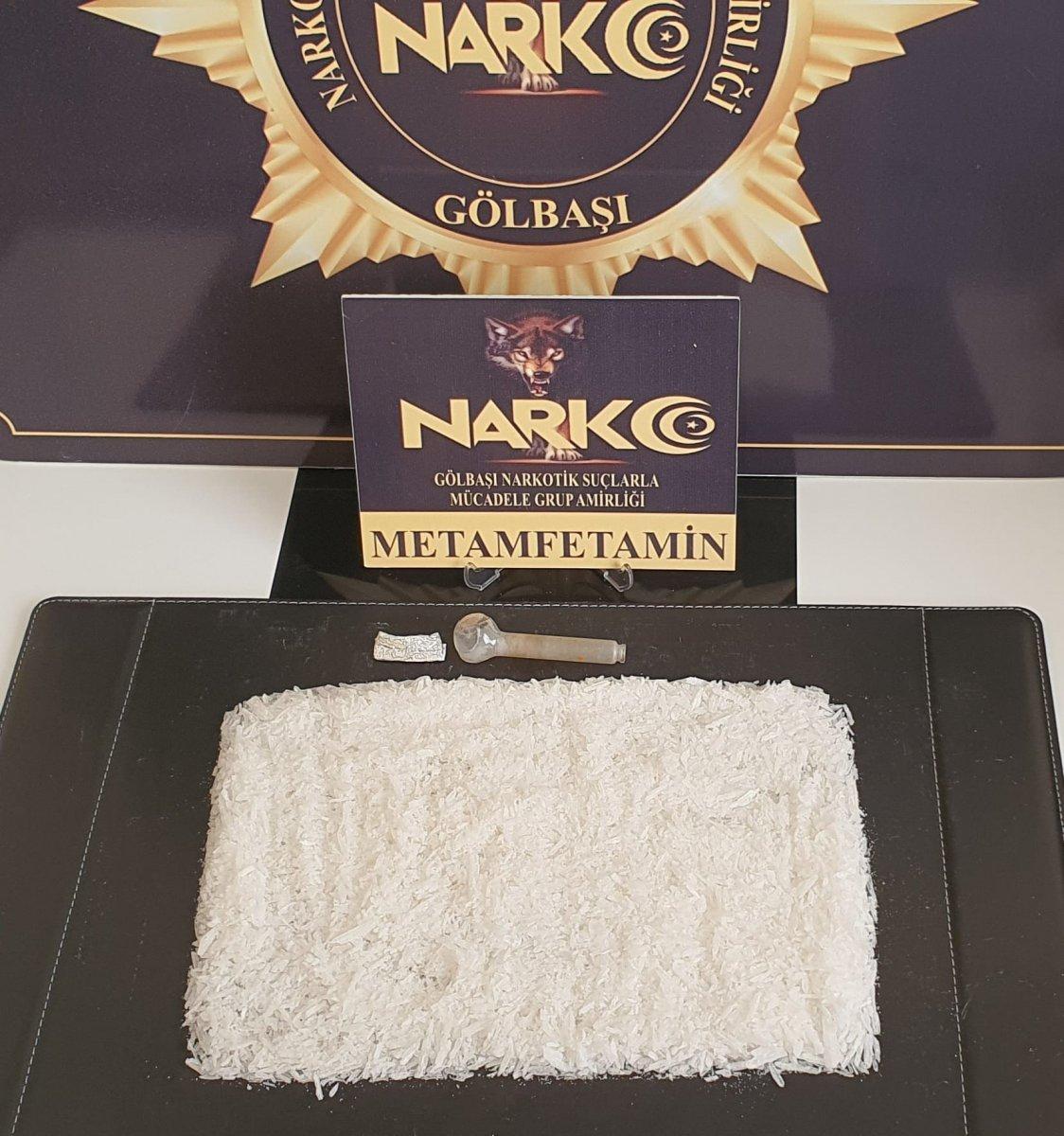 Ankara'da kaynak makinesinin içine gizlenmiş uyuşturucu bulundu