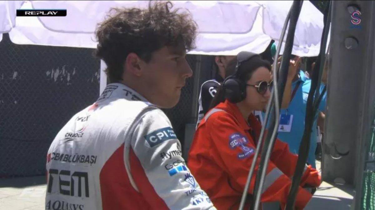 Cem Bölükbaşı Formula 2'de kaza yaptı