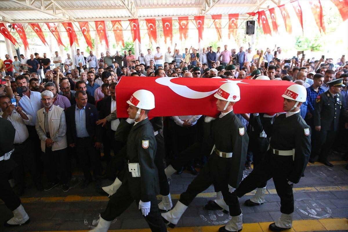 Gaziantep şehit evladı Ali Çap'ı uğurladı
