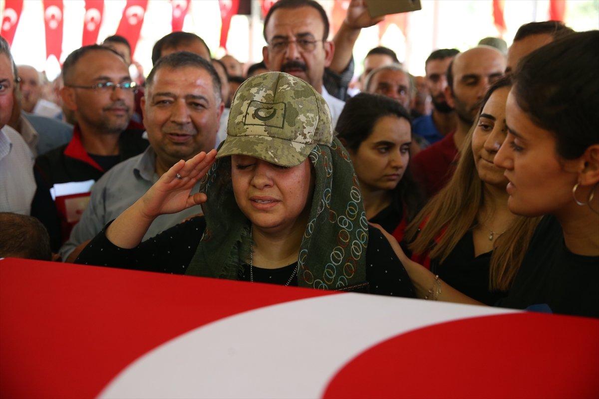 Gaziantep şehit evladı Ali Çap'ı uğurladı