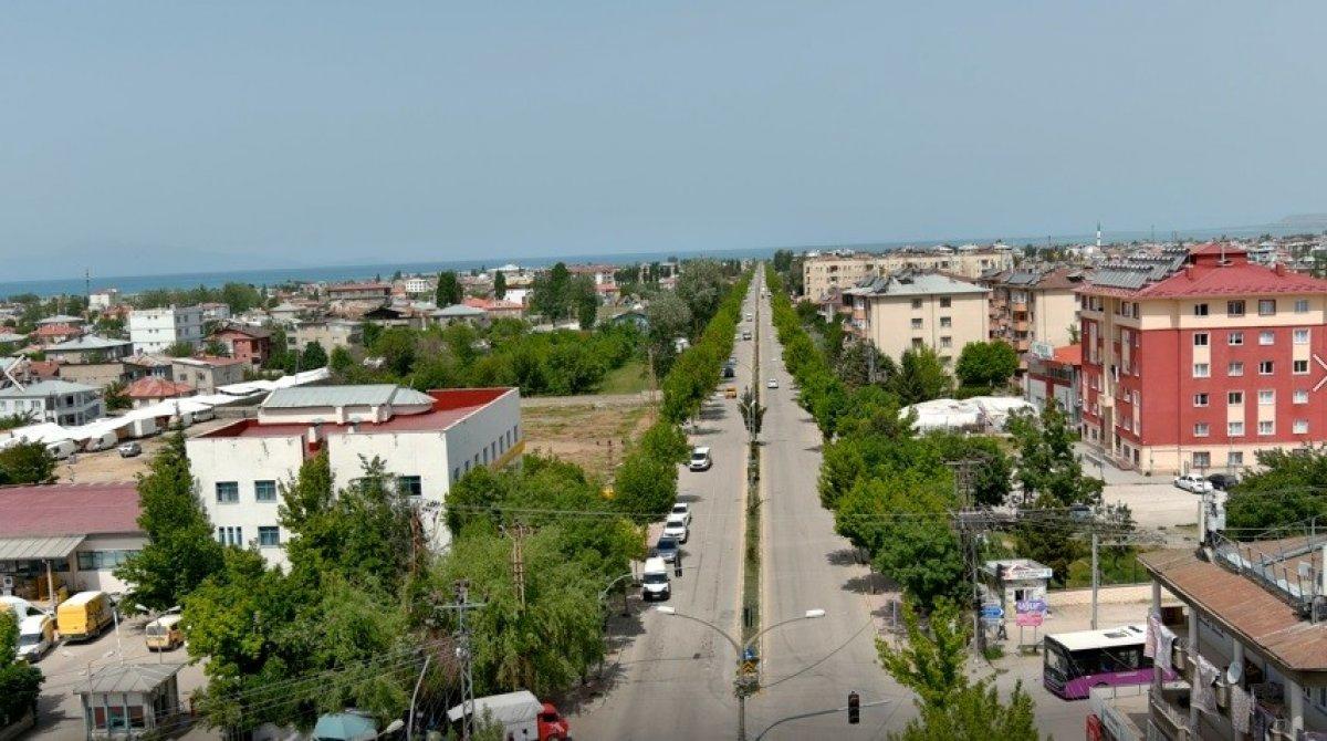 Türkiye'nin birinci dünyanın ikinci en uzun düz caddesi Van’da