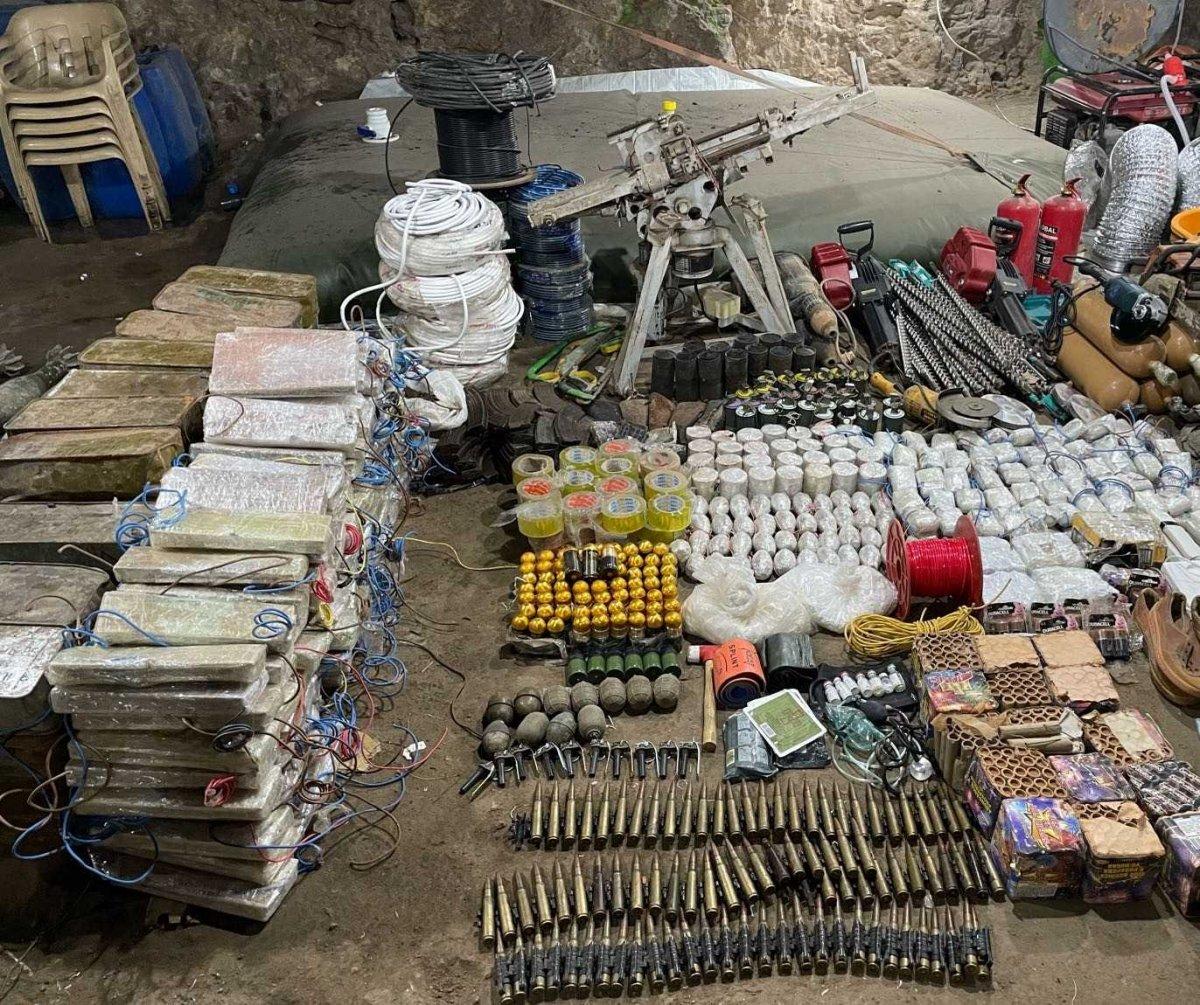 Mehmetçik tarama yaparken buldu, hepsine el koydu