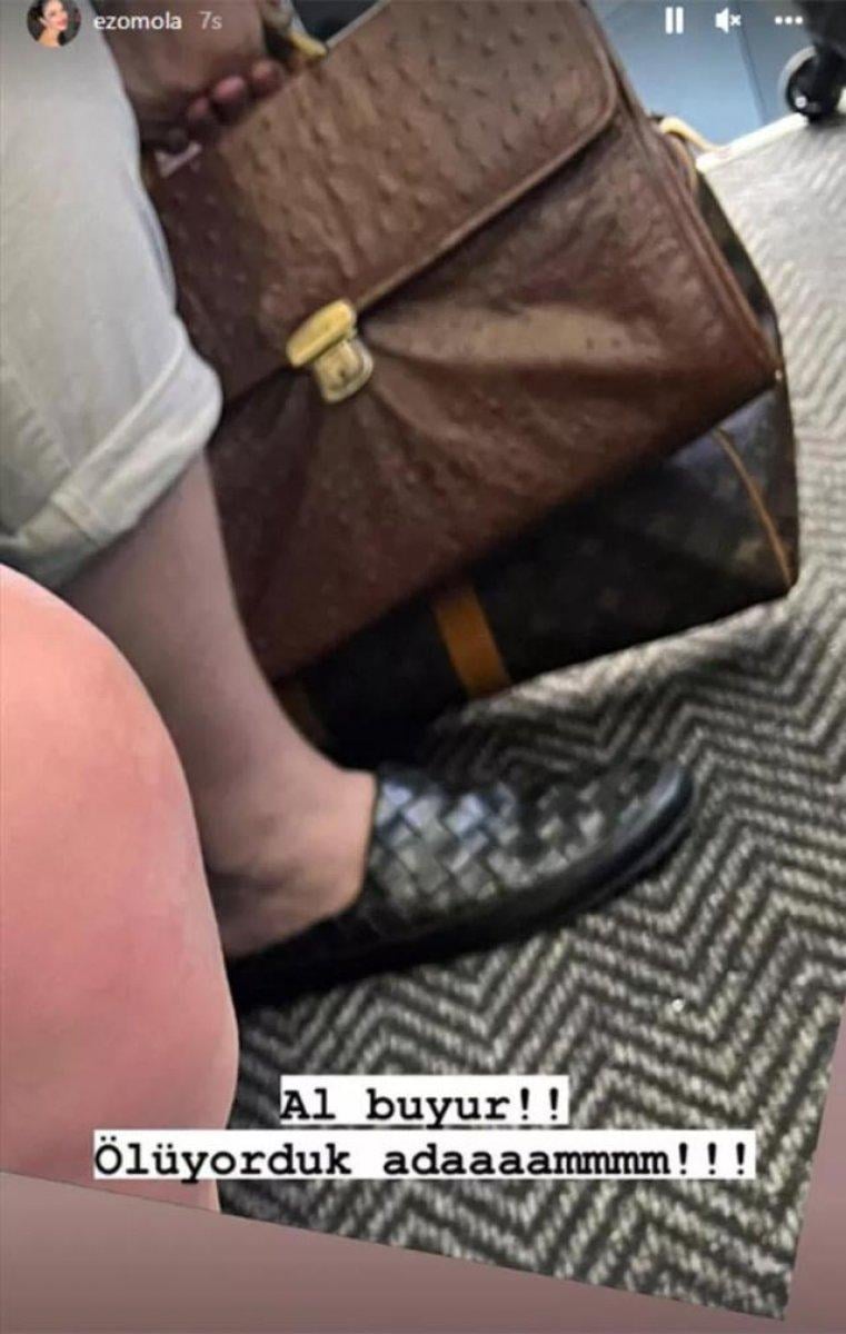 Ezgi Mola'nın ayak kokusu isyanı