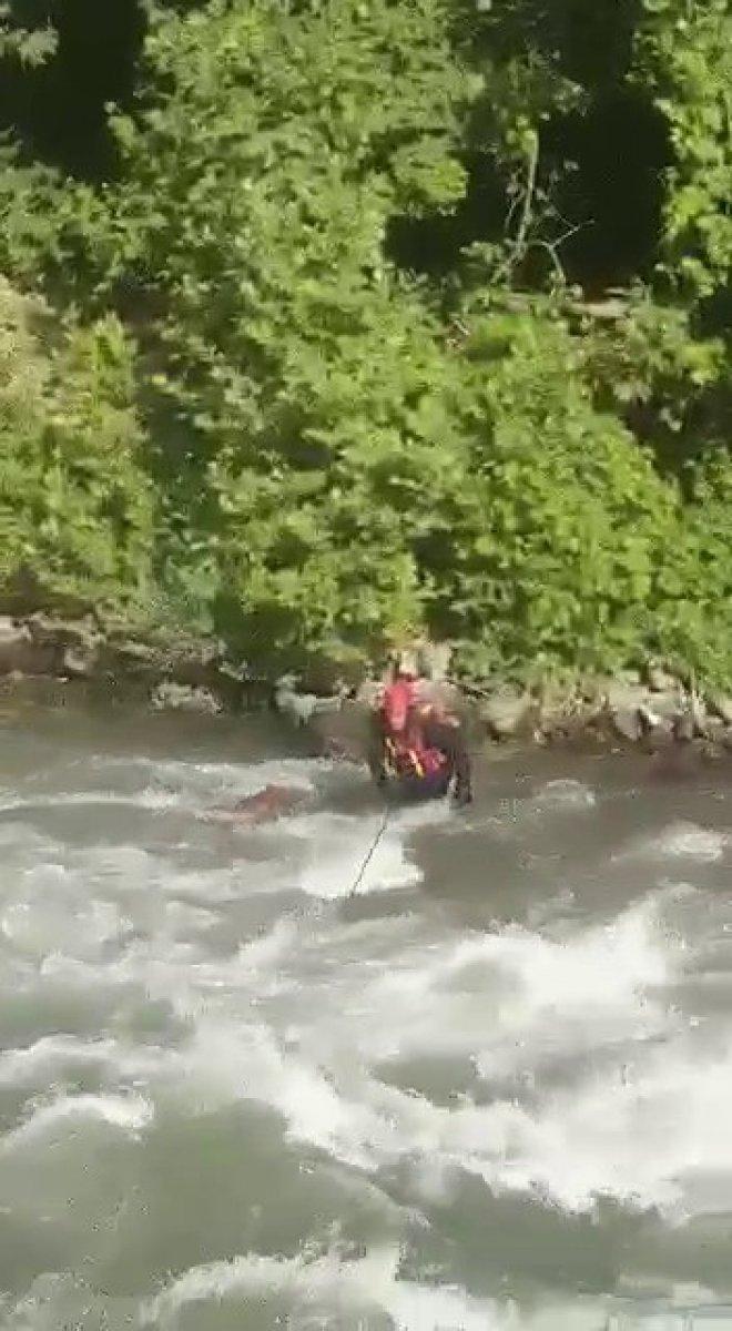 Siirt'te çayda kaybolan sağlık çalışanı aranıyor