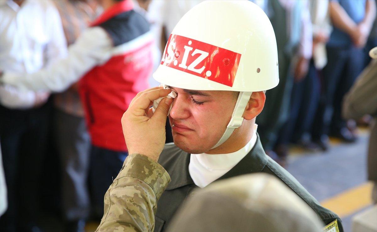 Gaziantep şehit evladı Ali Çap'ı uğurladı