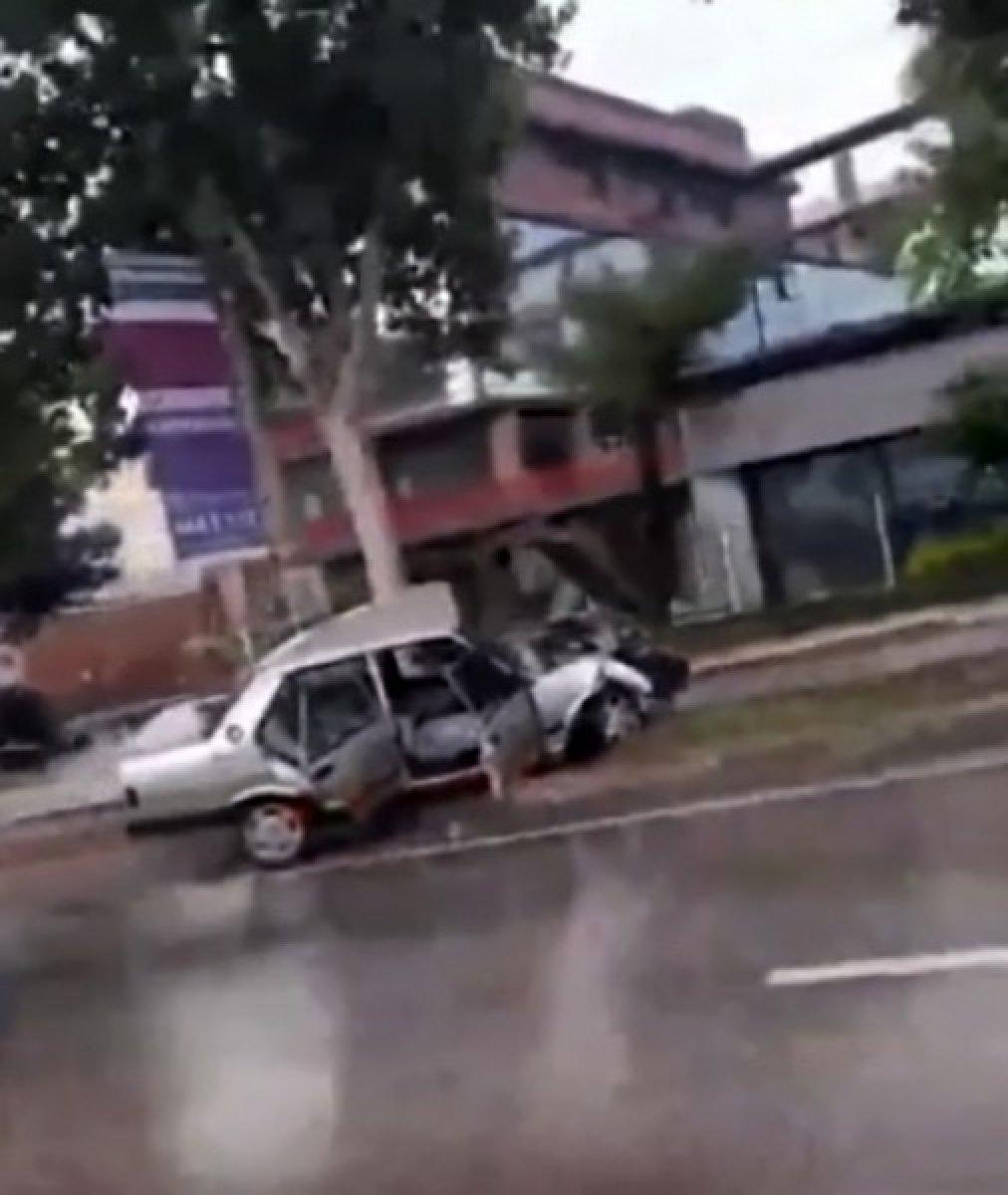 Bursa'da yağmur nedeniyle kaza: 2 ölü