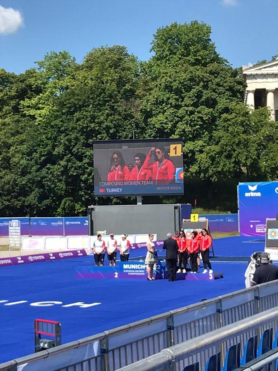 Avrupa Okçuluk Şampiyonası'nda en fazla madalyayı Türk sporcular kazandı
