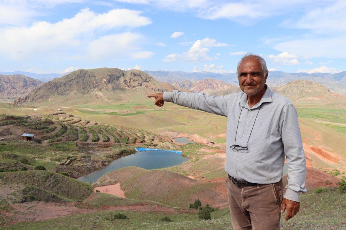 Erzurumlu girişimci, atıl topraklara 16 bin ceviz fidanı dikti