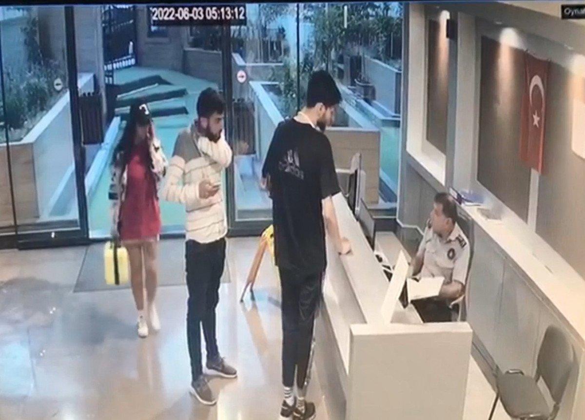 Kağıthane’de kadın hırsızı dövmesi ele verdi