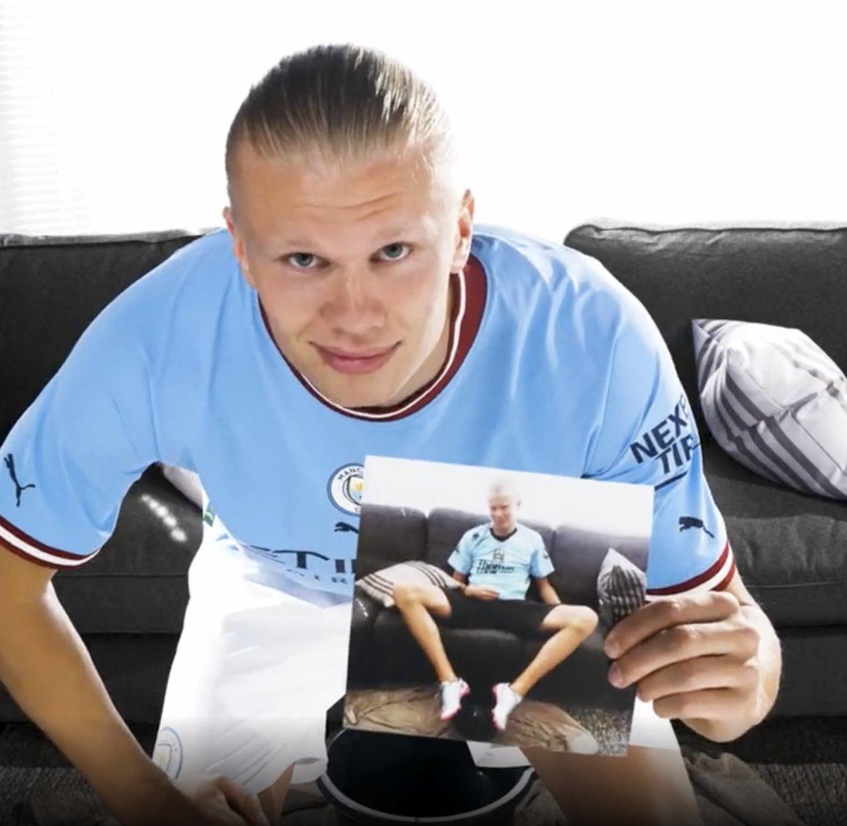 Manchester City, Erling Haaland'ı açıkladı