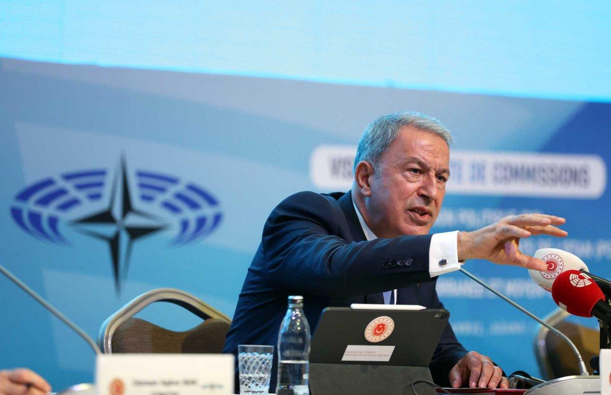 Hulusi Akar: Yunan uçakları hava sahamızı ihlal etti, karşılık verdik