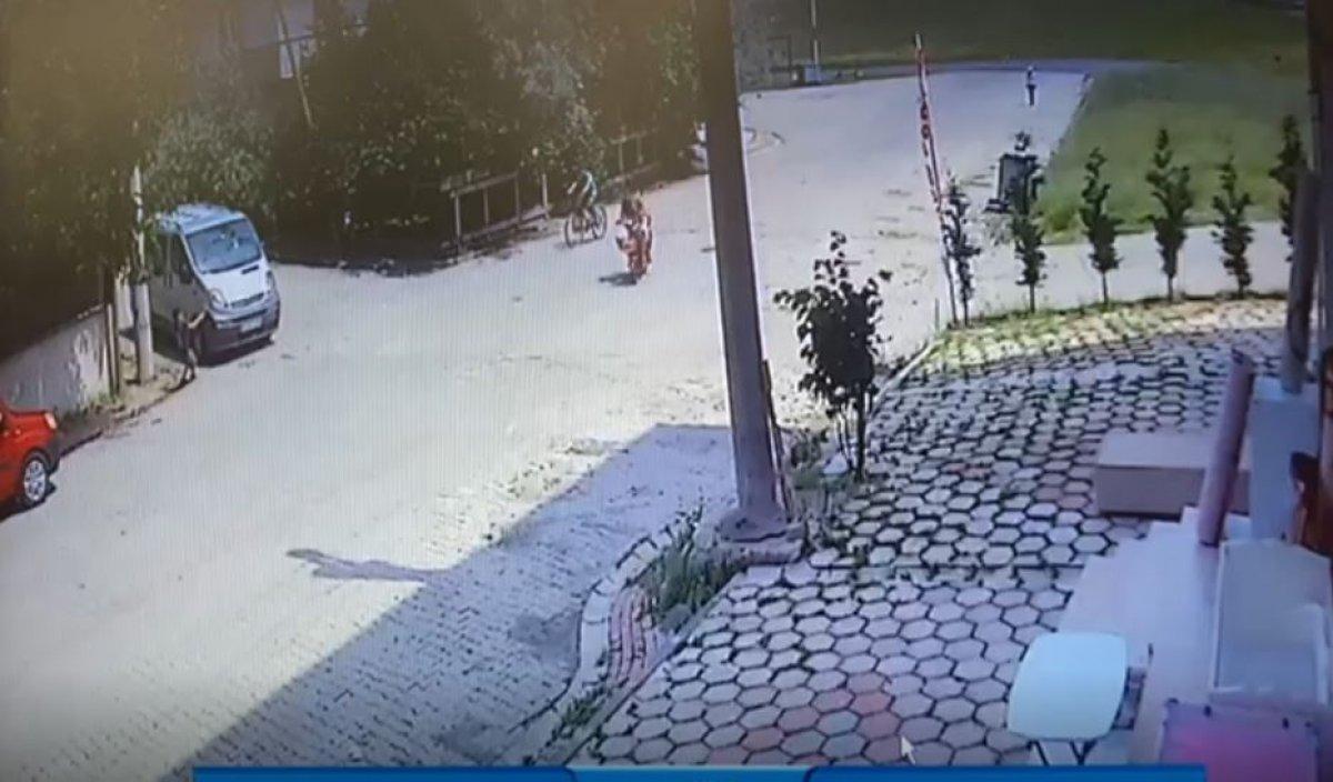 Tekirdağ'da sürücüden kaçarken, arabanın altında kaldı