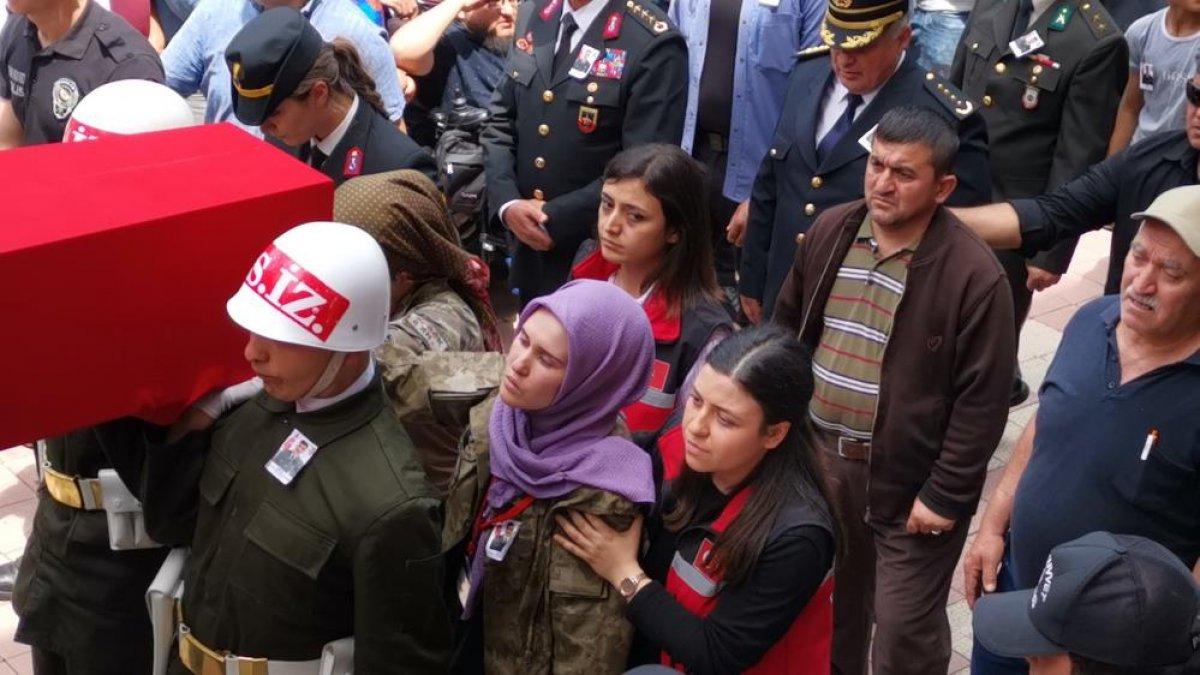 Şehit Uzman Çavuş Ramazan Gök'e veda