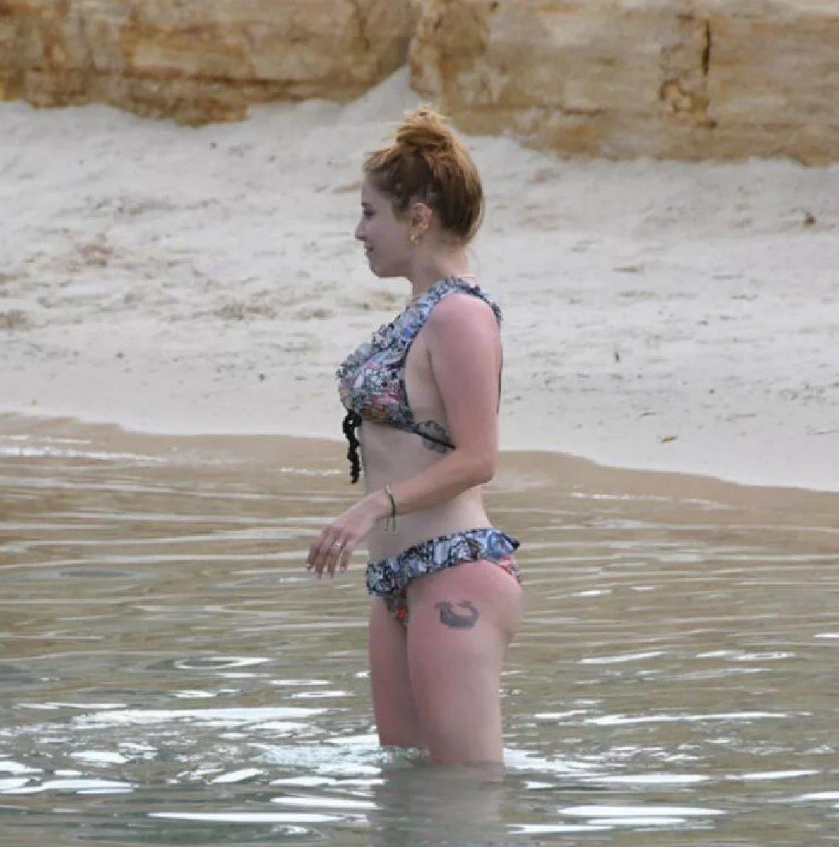 Hazal Kaya güneş kremi mağduru