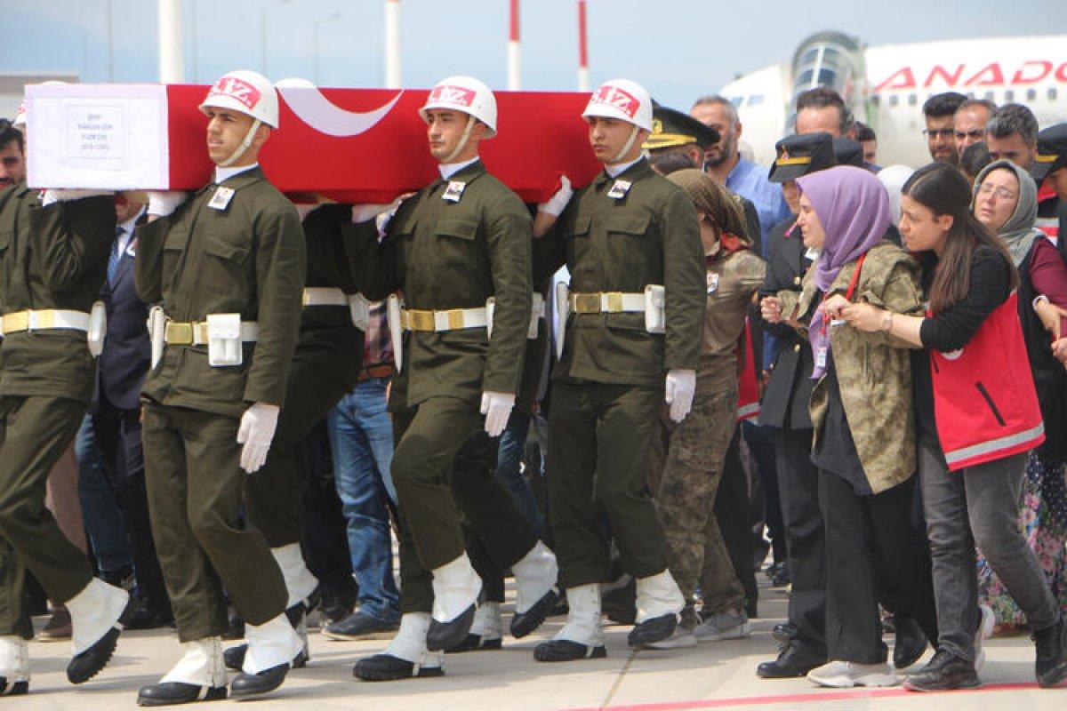 Şehit Ramazan Gök'ün cenazesi memleketine ulaştı