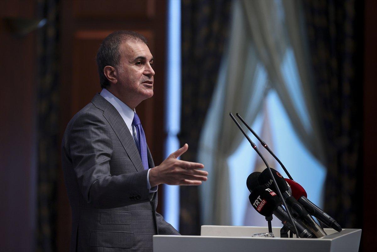 Ömer Çelik: Yunanistan'ın adaları silahlandırması kabul edilemez