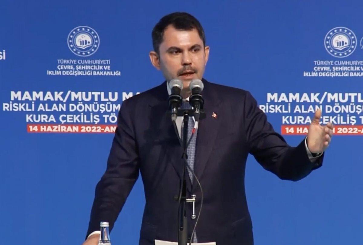 Murat Kurum'dan 81 ilde konut projesi