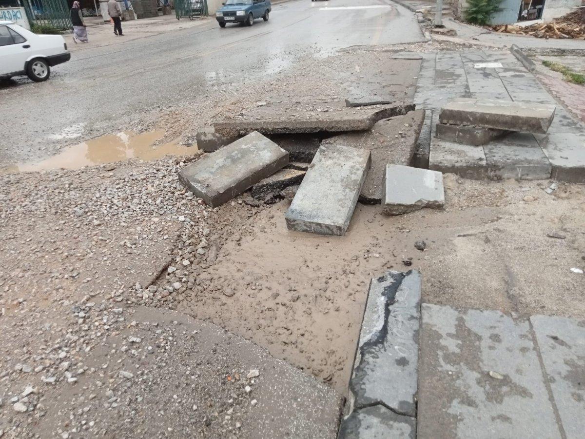 Ankara'da her yağış sonrası yine aynı manzara