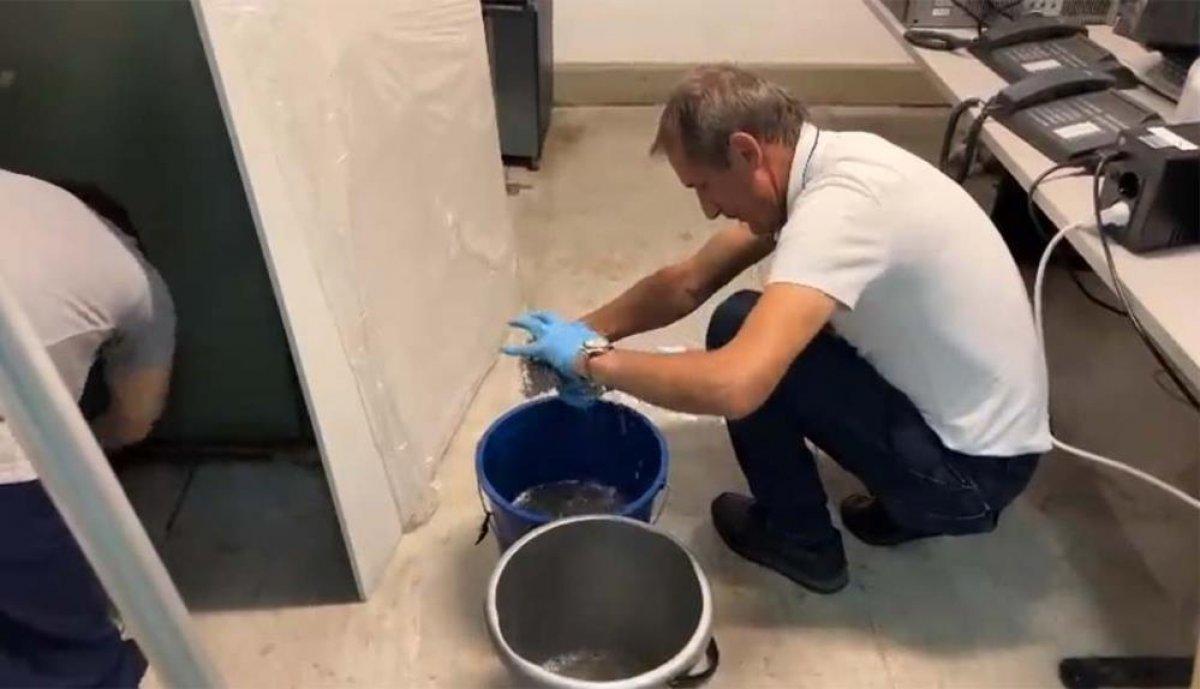 Ankara'da Almanya Büyükelçiliği'ni su bastı