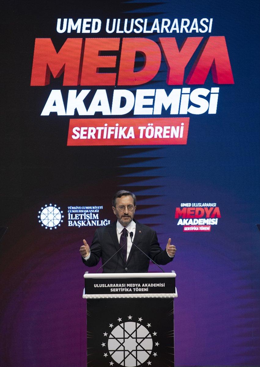 İletişim Başkanı Fahrettin Altun, dezenformasyon ile mücadelenin önemini anlattı